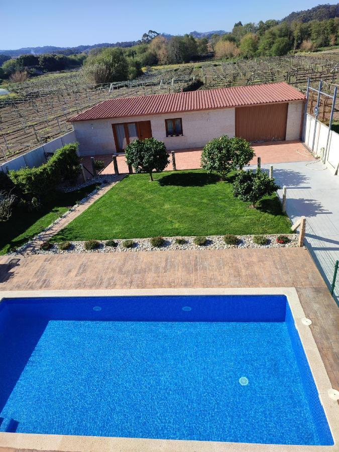 Casa Acogedora Mar De Albarino Con Piscina Villa Cambados Exterior photo